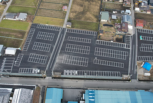古川駅東開発（駐車場造成工事）