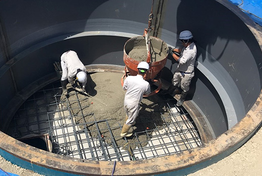 飛中第0301号　県営中山間地域総合整備事業 飛騨西部地区　野中防火水槽工事
