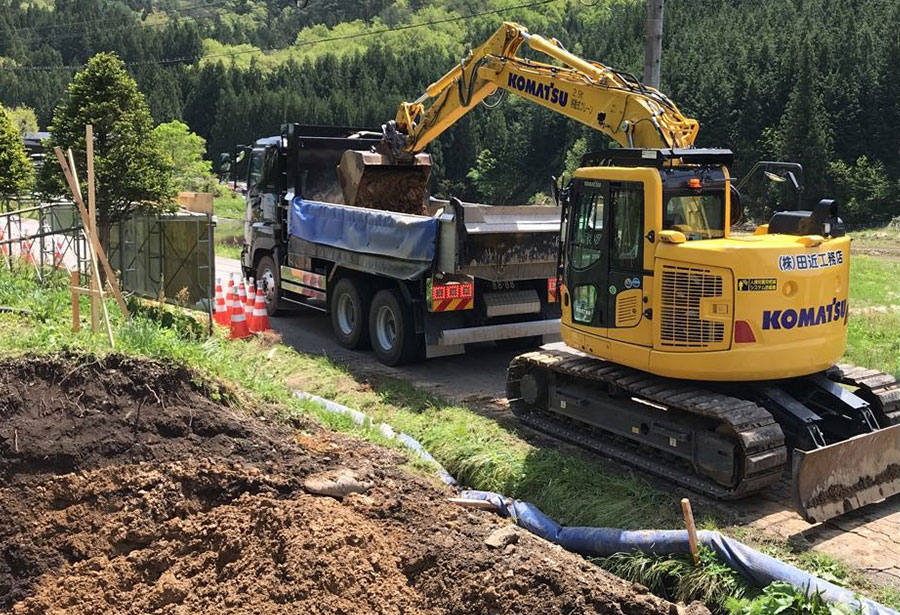 飛中第0301号　県営中山間地域総合整備事業 飛騨西部地区　野中防火水槽工事