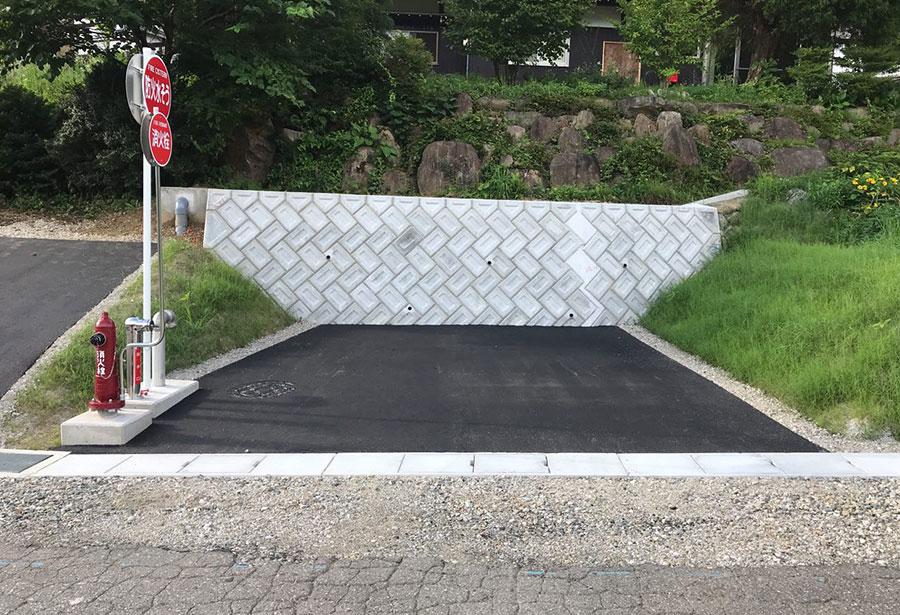 飛中第0301号　県営中山間地域総合整備事業 飛騨西部地区　野中防火水槽工事